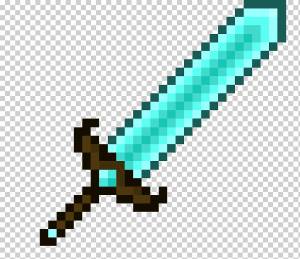Меч Minecraft, Minecraft Классификация мечей Оружие Bokken, Меч, угол, видеоигра, классификация мечей png