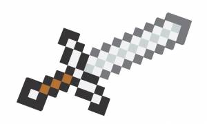 Рисунки майнкрафт меч