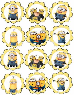 Миньон трафарет