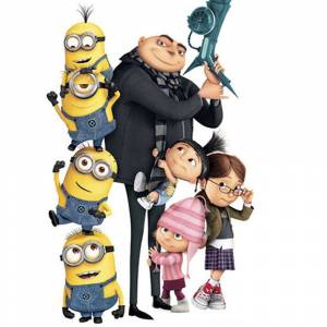 Картинки семья миньонов