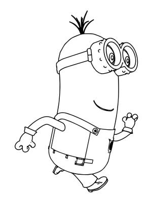 Раскраски Миньоны