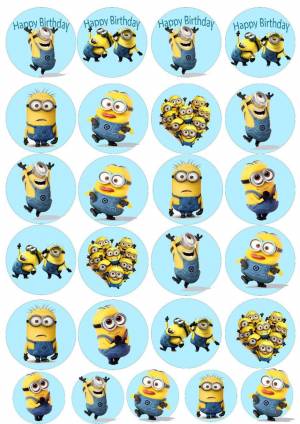 Открытки с миньонами