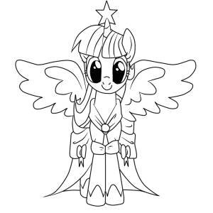 Раскраски Май Литл Пони