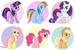 Раскраски My Little Pony