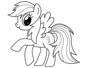 Раскраски Литл пони для детей