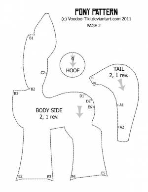 My Little Pony pattern 2 by Voodoo-Tiki on deviantART