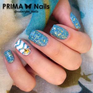 Трафарет для дизайна ногтей PrimaNails
