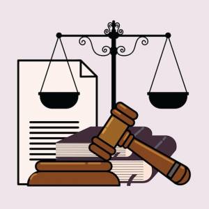 Вектор значка молотка закон и символ молотка судьи и знак аукционный молоток изолирован на белом