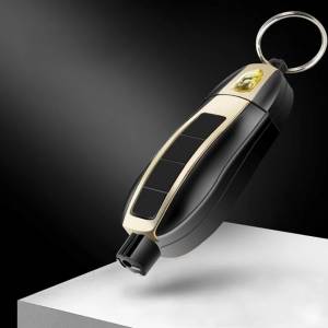 Брелок для автомобильной безопасности, автомобильный молоток для разбития окон, резак для ремня безопасности 2-в-1, красный, синий, черный