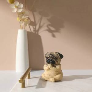 Сконовая форма для мопса, собаки, 3D животное, собака, фотойога, медитация, собака, форма, благословение, собака, мыло, свеча, формы