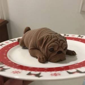 Формочки для мыла в виде мопса, собачьего мусса, форма для мыла, сконовая форма для выпечки на кухне, домашнее украшение, 3D формочки для самостоятельного изготовления глины, воска, M2134