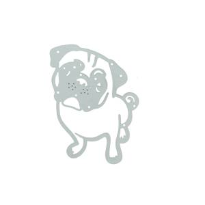 Штамп для домашних животных собака мопса собака металлическая вырубка Сделай Сам Скрапбукинг Подарочная карта украшение дневник книжка зажим фотография трафарет