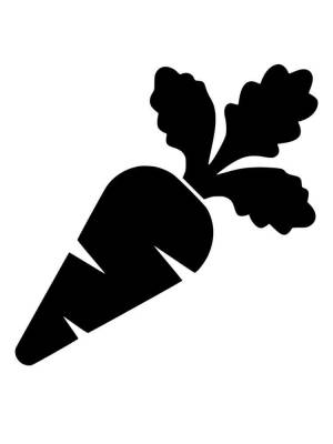 Трафареты Морковки