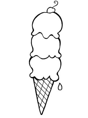 Трафареты Мороженое