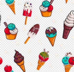 мороженое шаблон эскимо красочный плоский эскиз, png