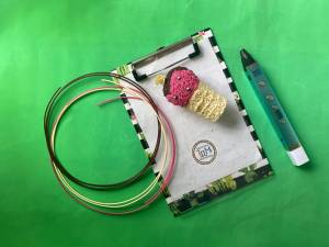 Трафарет МОРОЖЕНОЕ для 3D ручки