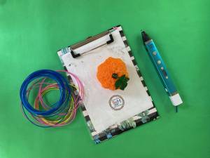 Трафарет ТЫКВА для 3D ручки