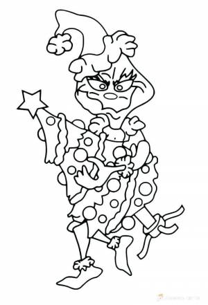 Printable Grinch Coloring Pages PDF Ideas