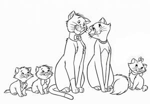 Семейка котов-аристократов