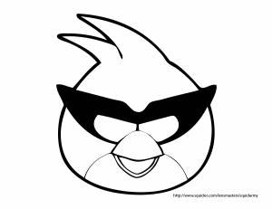 Pаскраска Angry Birds 25018