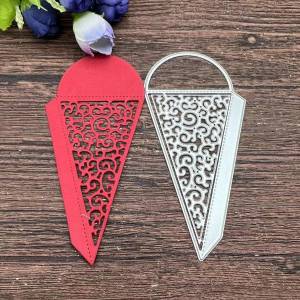 Рамка для мороженого, металлические трафареты для резки, трафареты для «сделай сам», скрапбукинг, декоративное тиснение, шаблон ручной работы