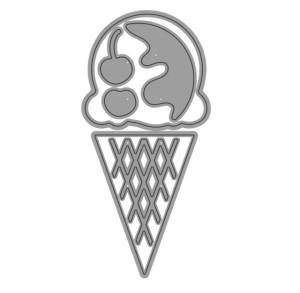 Металлические штампы для вырезания мороженого, конуса, форма для вырезания карточек, скрапбукинга, бумаги, рукоделия, ножа, формы, лезвие, перфоратор, трафареты