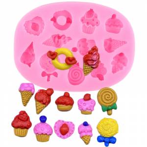 Сконовая форма для мороженого, леденца, пончиков, помадки, конфет, смолы, формы для шоколада, украшение торта