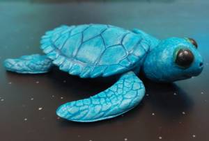 Файл STL Детеныш морской черепахи артикулированный・Шаблон для 3D-печати для загрузки・Cults