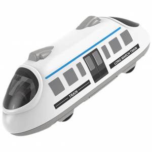 Игрушечная модель высокоскоростного железнодорожного поезда, имитация высокоскоростной железной дороги, маленькие поезда, пластиковая модель, милый детский поезд для раннего развития