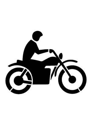Трафареты Мотоцикл