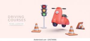 Парковка для мотоциклов вектор sign