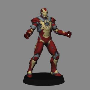 Файл STL Ironman Mk 17 Heartbreaker