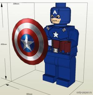 Lego Captain America