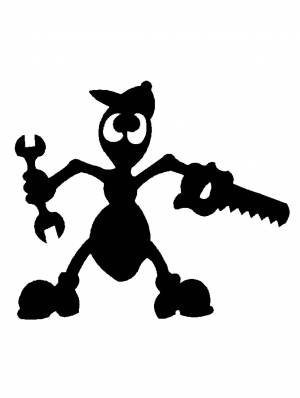 Трафареты Муравья