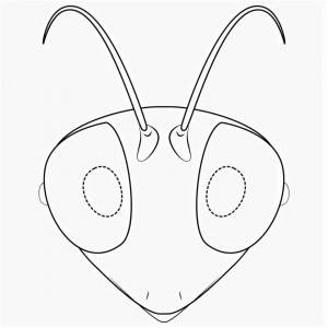 Оригами муравей из цветной бумаги своими руками для детей