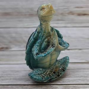 Статуэтка морской черепахи, плантация, искусственная черепаха, миниатюрная скульптура, морская черепаха, орнамент из смолы, Декор для дома и сада
