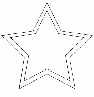 Шаблоны и трафарет звезды для вырезания из бумаги