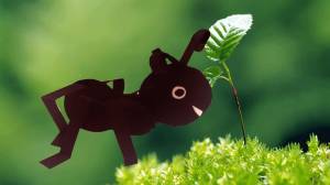 Оригами муравей из цветной бумаги своими руками для детей