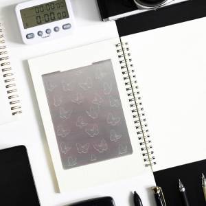 Папки с тиснением, прозрачный пластиковый шаблон, узор в виде насекомых и бабочек для DIY, бумажных карточек, ремесленных украшений, скрапбукинга