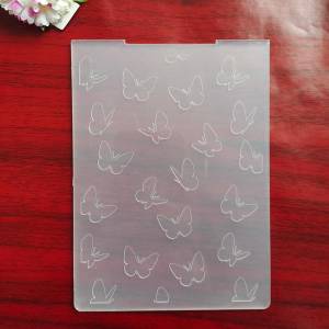 Папки с тиснением, прозрачный пластиковый шаблон, узор в виде насекомых и бабочек для DIY, бумажных карточек, ремесленных украшений, скрапбукинга