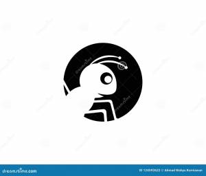 Шаблон логотипа муравья иллюстрация вектора