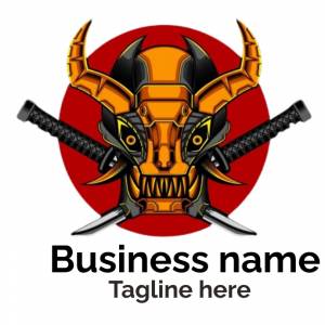 Шаблон с логотипом поискового муравья