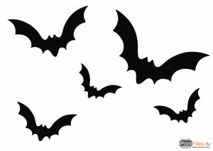 Летучие мыши на Хэллоуин