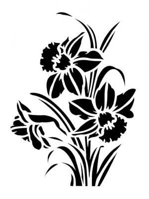 Трафареты Нарцисса