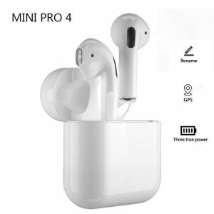 Pro 4 Tws Беспроводная гарнитура Bluetooth-наушники Водонепроницаемые музыкальные наушники Спортивные наушники Гарнитура для бизнеса Для всех смартфонов