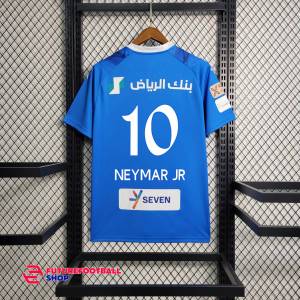 Футболка Аль-Хиляль 2023-2024 NEYMAR JR 10 синяя домашняя