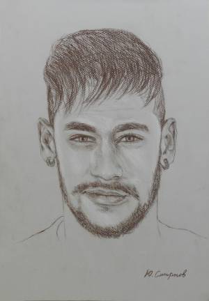 Neymar, Рисунок