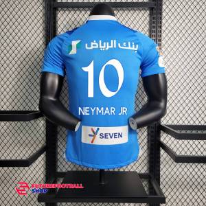 Футболка Аль-Хиляль 2023-2024 NEYMAR JR 10 синяя домашняя Игровая версия