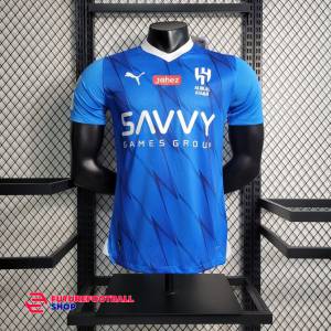 Футболка Аль-Хиляль 2023-2024 NEYMAR JR 10 синяя домашняя Игровая версия