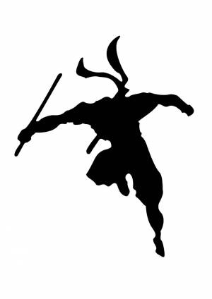 Трафареты Ниндзя